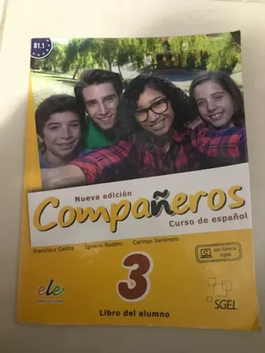 Livro espanhol Compañeros 3