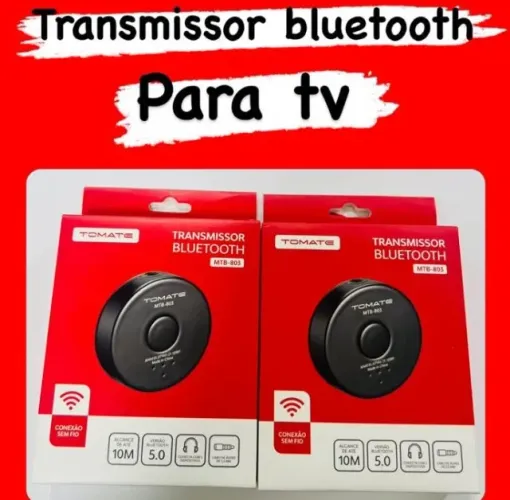Transmissor Bluetooth -para Tv Tomate Mtb-803