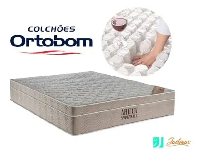 Colchão casal de molas ensacadas ORTOBOM - ENTREGA HOJE !!!