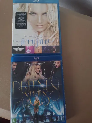 2 Blu-Rays Britney Spears Femme Fatale e Live in London