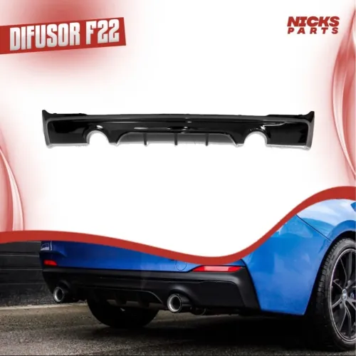 DIFUSOR TRASEIRO P/ BMW SERIES 2 F22
