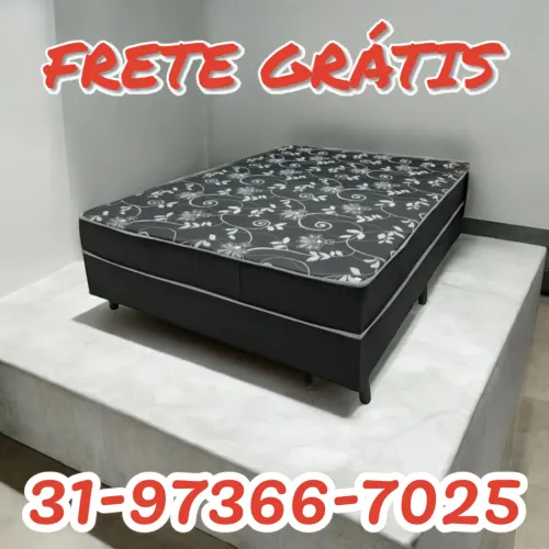 NOVEMBRO BLACK FRIDAY!!! CAMA BOX CASAL NOVAS COM FRETE GRÁTIS 