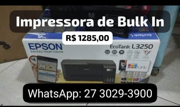 Impressora Epson EcoTank L3250 Bulk In