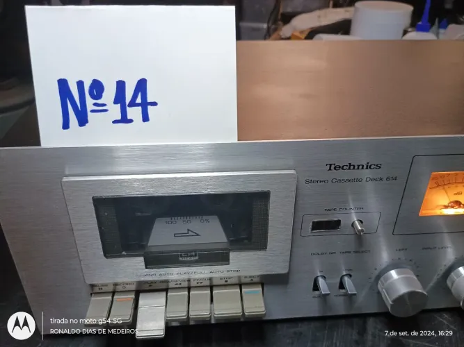 Tape deack n°14 TECNICS 614