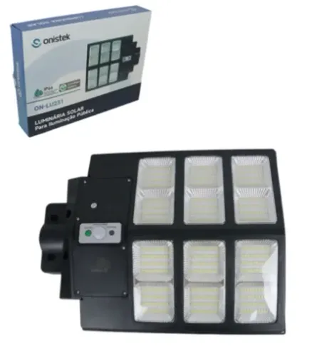Luminária Solar de Led Onistek ON-LU231 660W Ip66 (Refletor Inteligente)