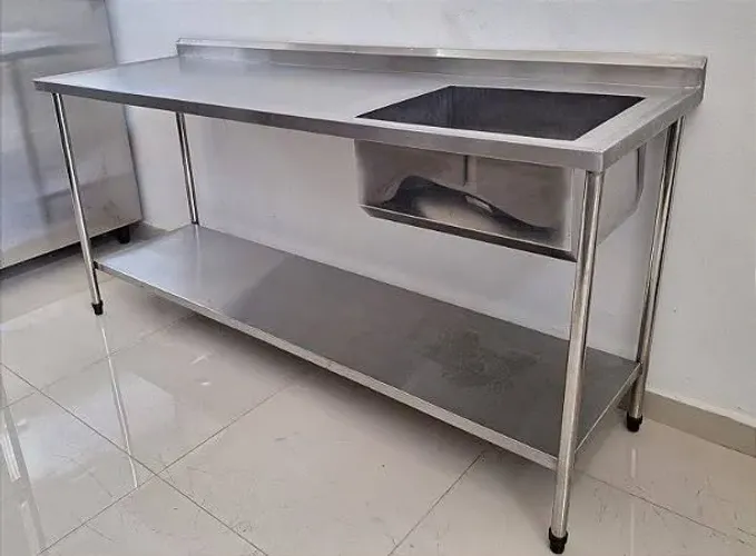 Bancadas em aço inox