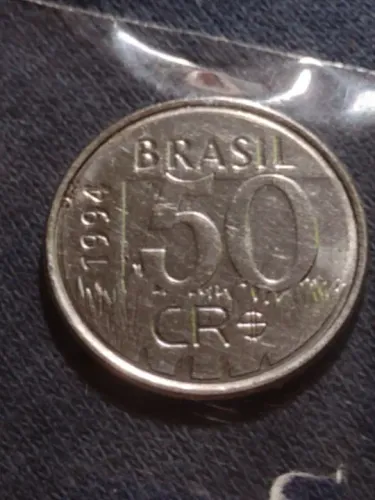 Moedas de 50 cruzados de 1994