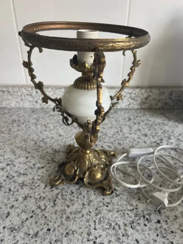 Abajur de bronze 