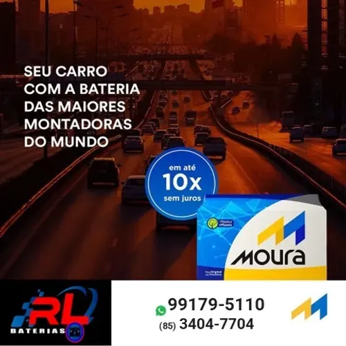 Bateria Moura do Onix Gurgel fiorino 