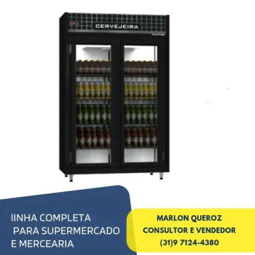 Cervejeira 2 Portas Polo Frio Nova 127/220v