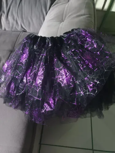 Saia Tutu Aranha Roxa!