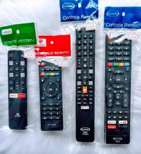 Controles remotos para TV - diversos modelos