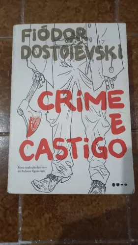 Livro Crime e Castigo - Fiódor Dostoiévski