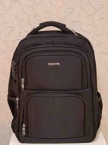 Mochila Notebook Viagem Unissex Preta Super Resistente Nova