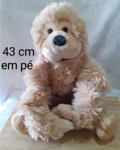 Pelúcia de Cachorro Agarradinho Fofo - 43cm