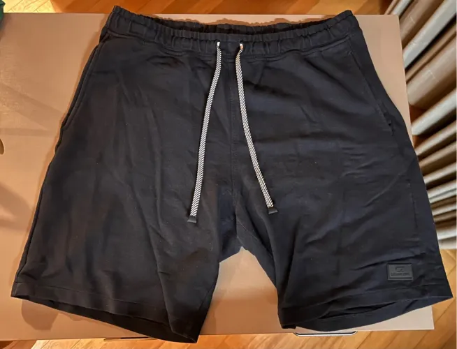 Shorts de Moletom Preto 