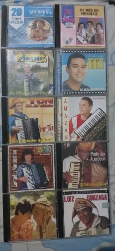 Kit 10 cds forró tradicional 