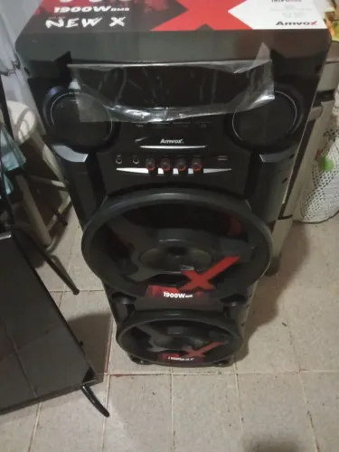 Caixa de Som Amvox New X 1900W RMS