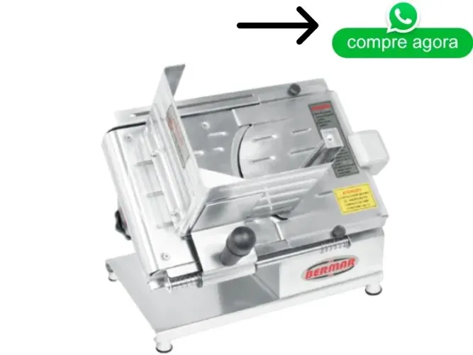 Fatiador de Frios Bermar Lâmina 22CM Inox Bivolt Novo