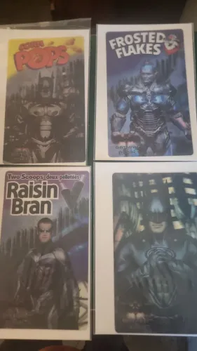 Vendo Coleção Cards Cartas Kellogg's Sucrilhos Filme Batman e Robin