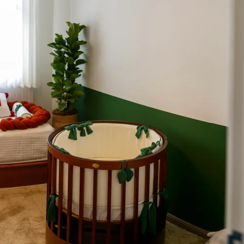 Berço Evolutivo 3 em 1 Wave Mel Divicar com Colchão