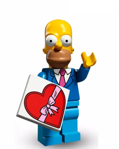 Lego Original Simpsons Serie 2 Homer Simpson Date Night Minifigura