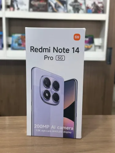 Celular Xiaomi Note 14 Pro 5G 256gb Loja Física 12x Sem Juros