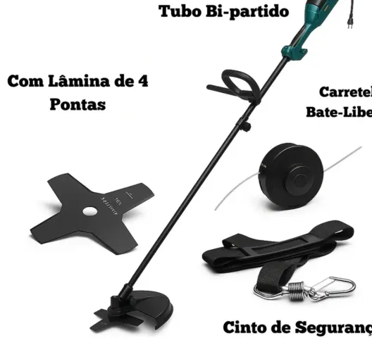 Roçadeira elétrica Tekna 220v 