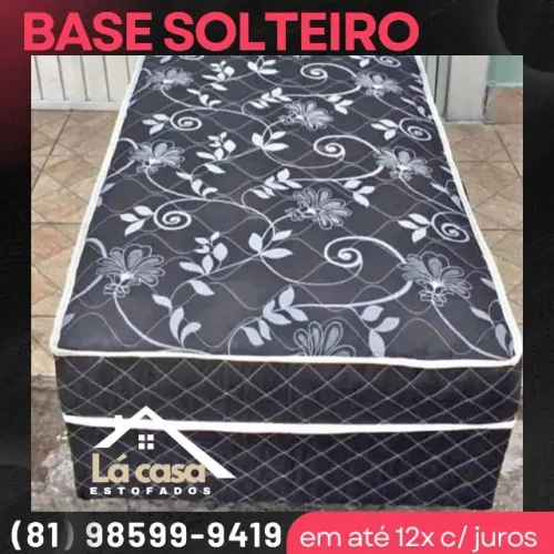 Base Cama Solteiro - 0.54cm ( Altura )