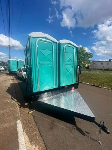 CARRETA PARA TRANSPORTE DE BANHEIRO QUIMICO!!!
