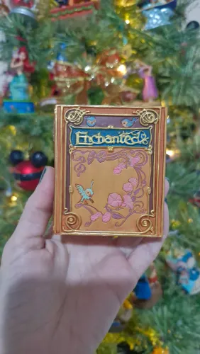 Enfeite Natal Disney Encantada Livro Musical 
