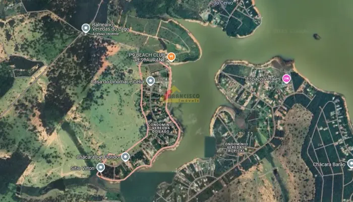 Lote à venda, Condomínio Balneário Veredas do Lago - CLAUDIO/MG