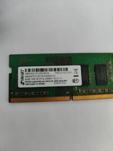 Memória RAM ddr4 notebook