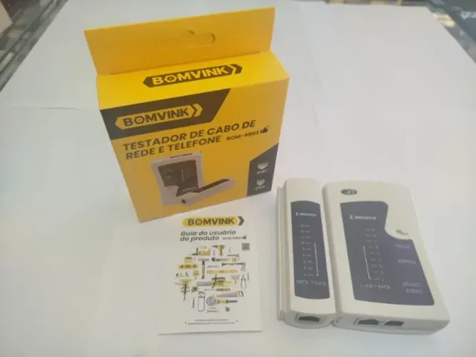 Testador de Cabo De Rede Remoto De Nível Profissional-aqui na Jk Eletronicos