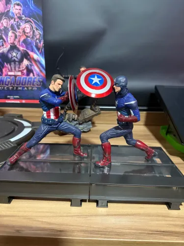 Captain América x Captain América Endgame 1/10 Iron Studios 