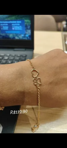 Linda pulseira da pata de cachorro JALDE