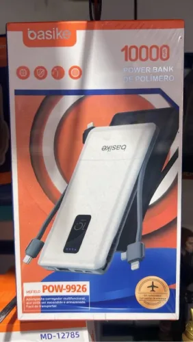 Carregador Portátil Power Bank 10000mAh Basike - POW-9926