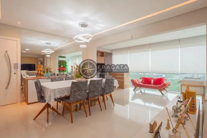 Apartamento a venda com 129m² - 3 suítes e 2 vagas na garagem - Vila Leopoldina/SP