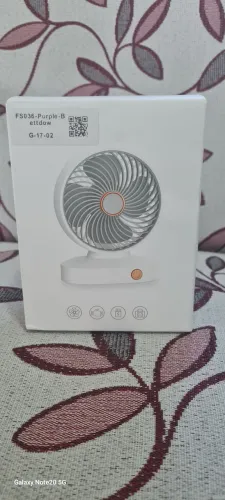Mini Ventilador de Mesa Portátil - Compacto e Eficiente