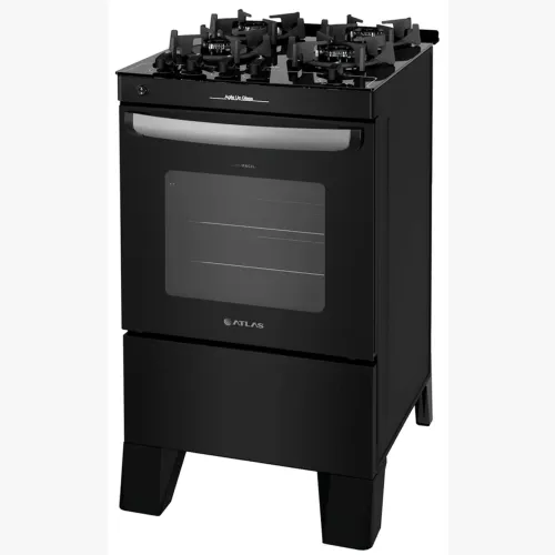 Fogão de Piso 4 Bocas Atlas Acendimento Automático 