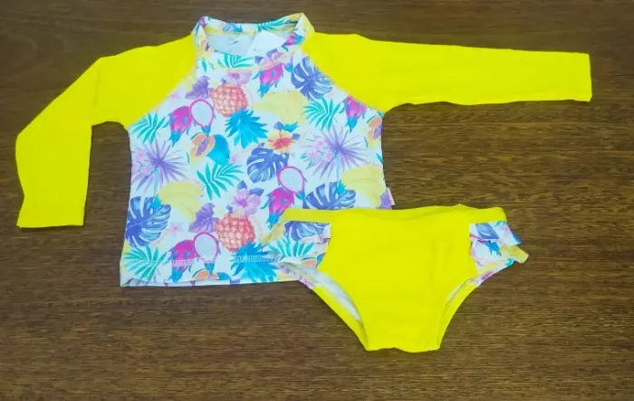 Cropped Infantil Com Bikini