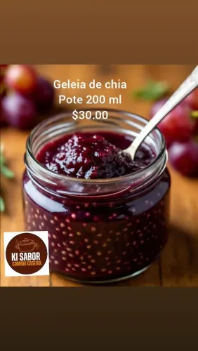 Geleia de chia 