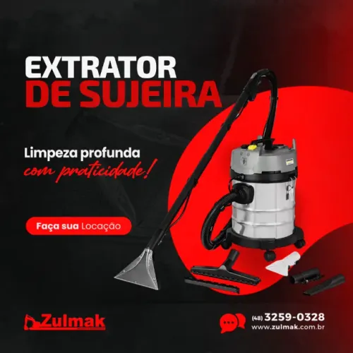 EXTRATORA DE SUJEIRA - LOCAÇÃO.