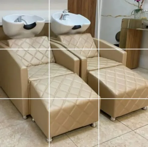 Lavatório com cuba de Porcelana