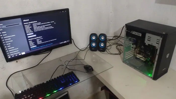 Computador Completo com Monitor 23p e Acessórios