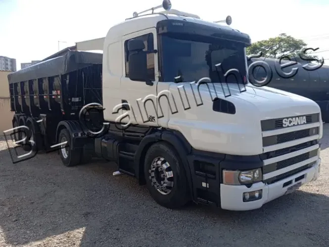 Scania 124 360, ano 2000, 4x2, Top de linha 