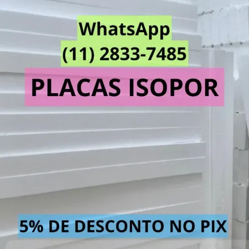 ? Placas de Isopor para Construção - Direto da Fábrica