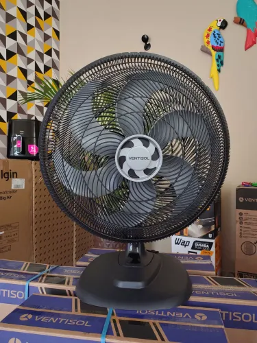 Ventilador Ventisol 50 cm motor turbo (( Novo Lacrado )) Imperdível.