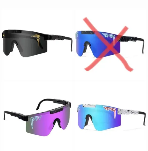 Óculos de sol estilo futurista