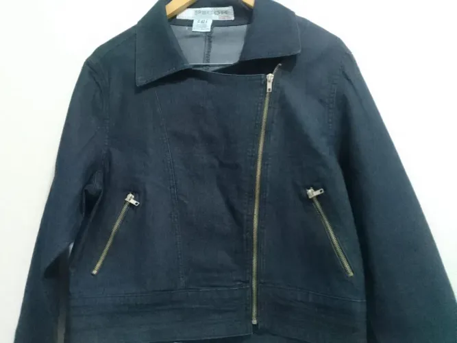 Jaqueta Jeans Feminina -